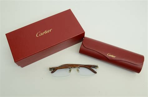 authentic cartier eyeglasses.